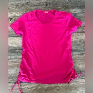 New pink Calypsa Adele swim shirt size Large